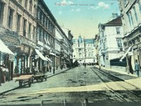 Ulica Marije Valerije (danasnja Praška ulica), kolorirana razglednica